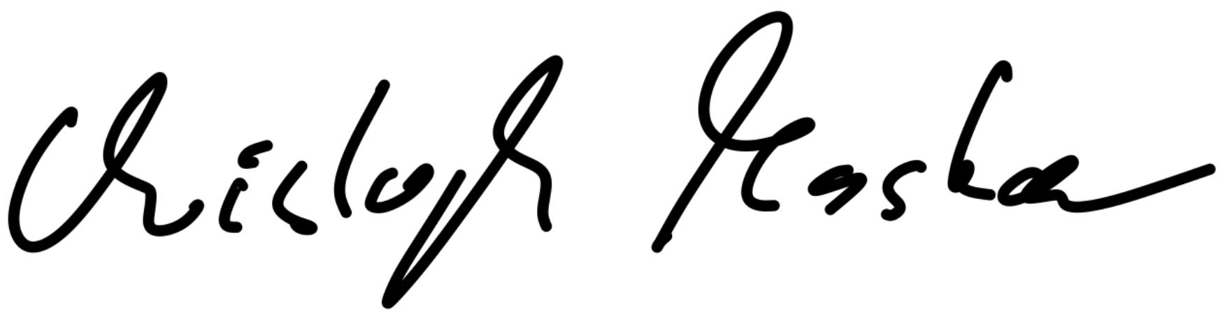 Unterschrift